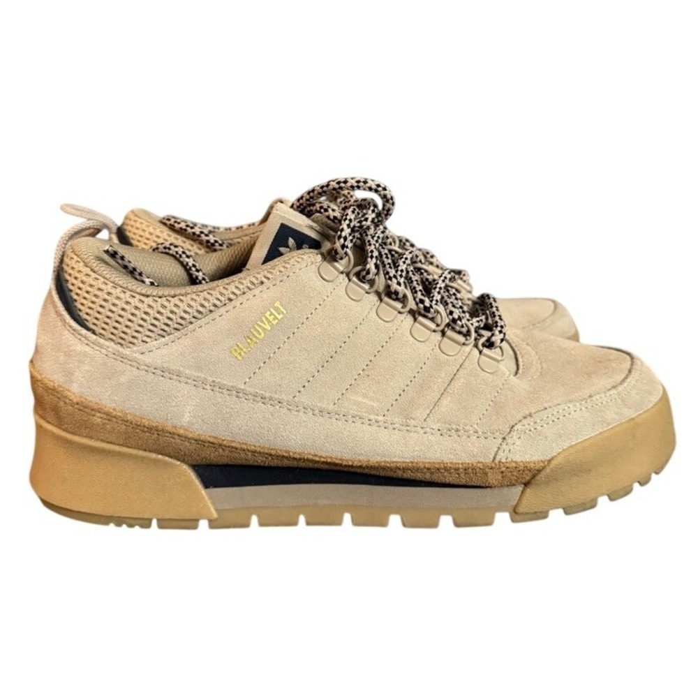 Adidas Blauvelt Jake Boot 2.0 Low Tan Beige Suede Hiking Sneakers Mens 7